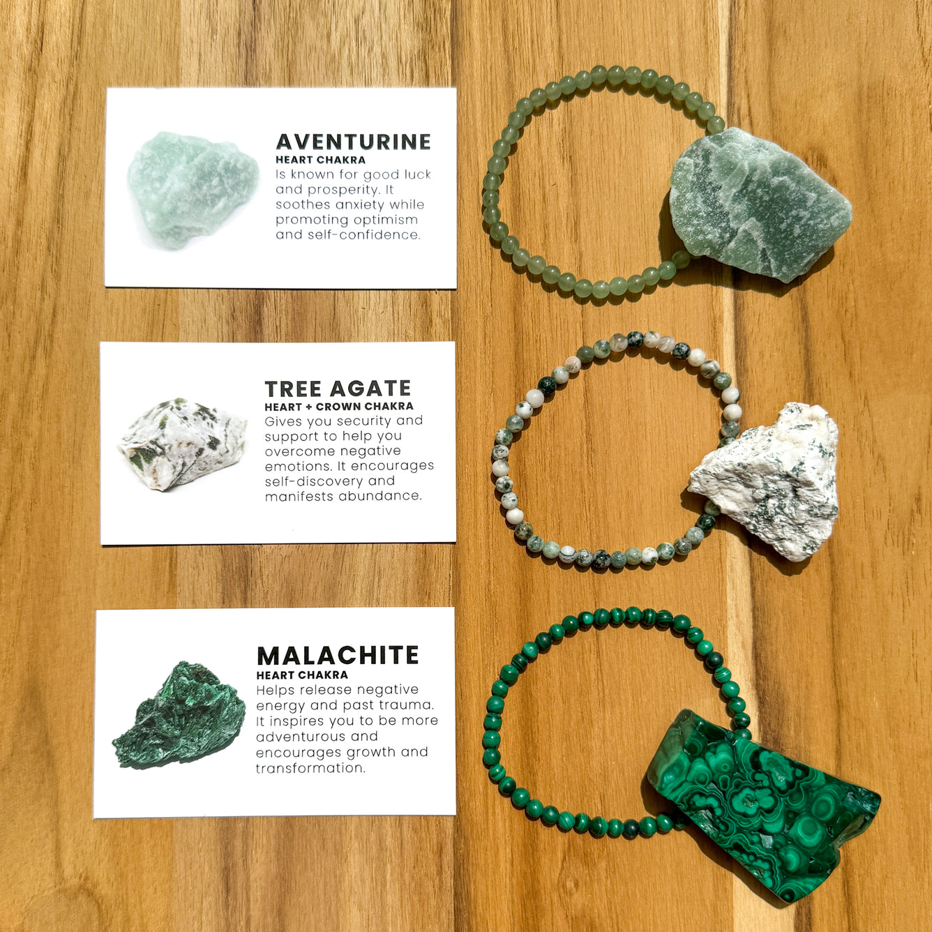 Crystal Bracelets for Adventure