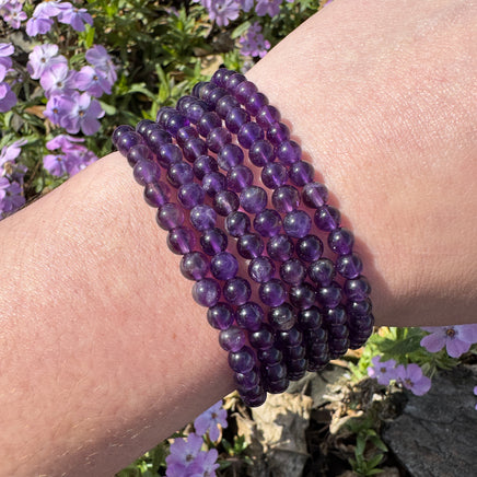 Deep Purple Amethyst Bracelet