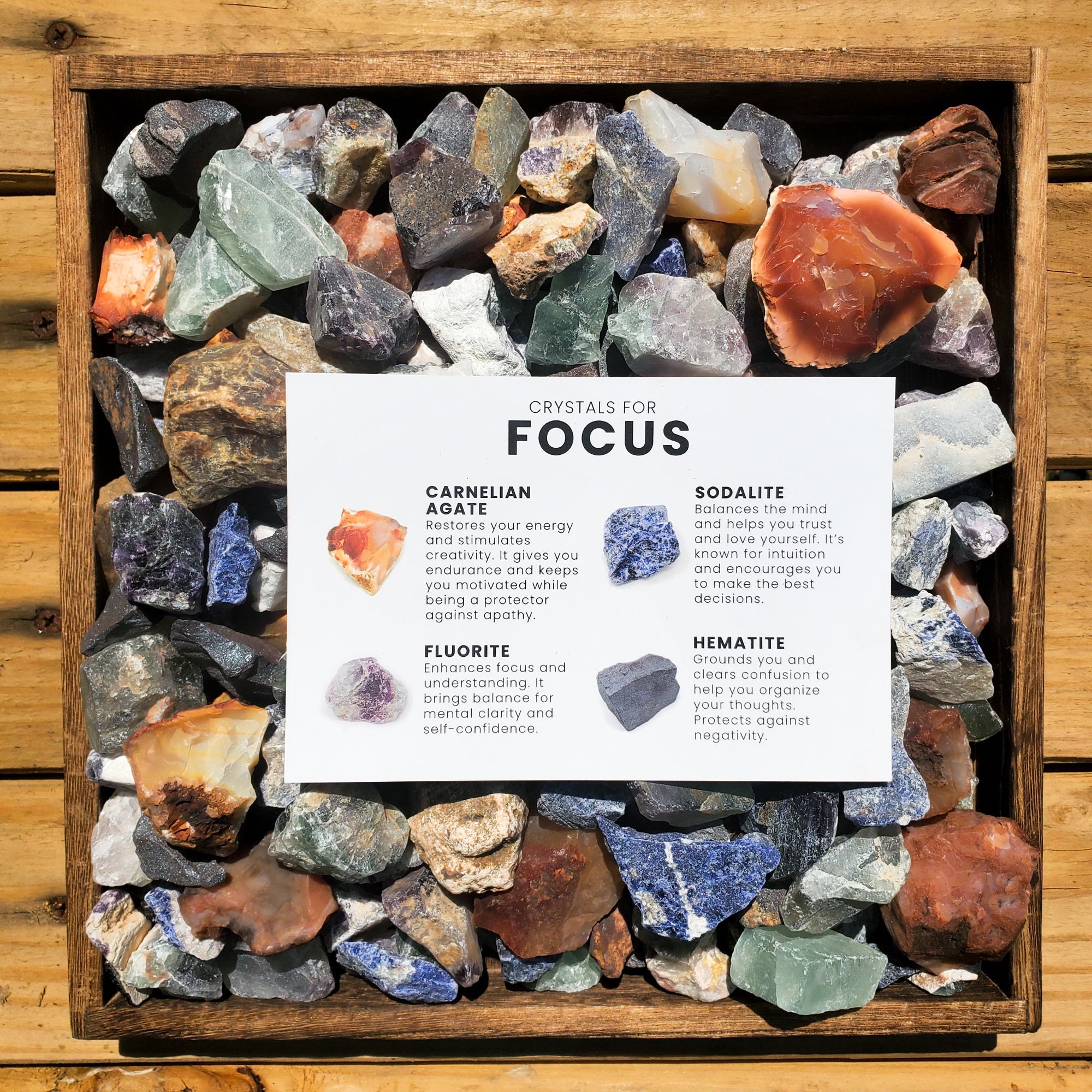 Crystals for Focus - Imperfect Bulk Set