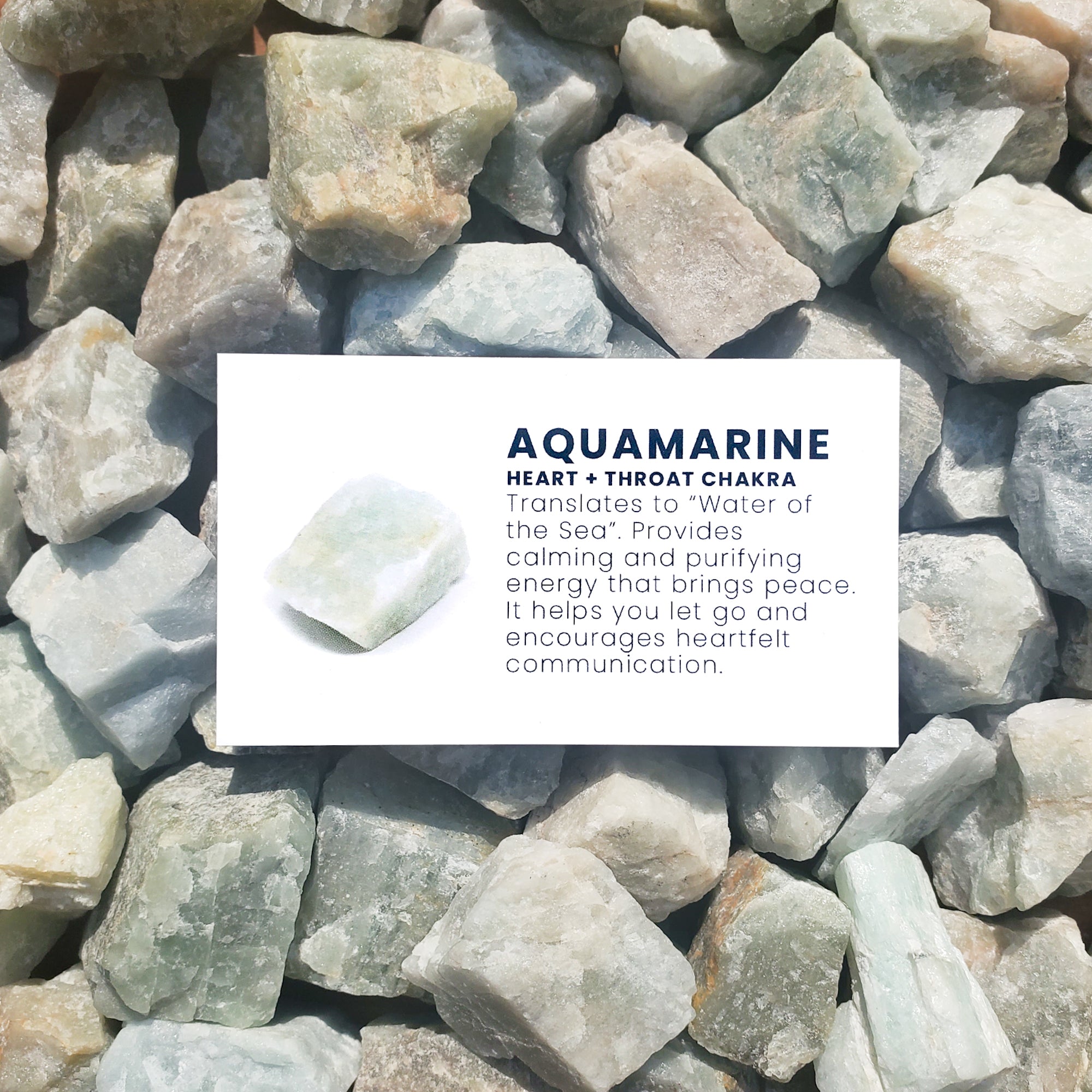Raw Aquamarine
