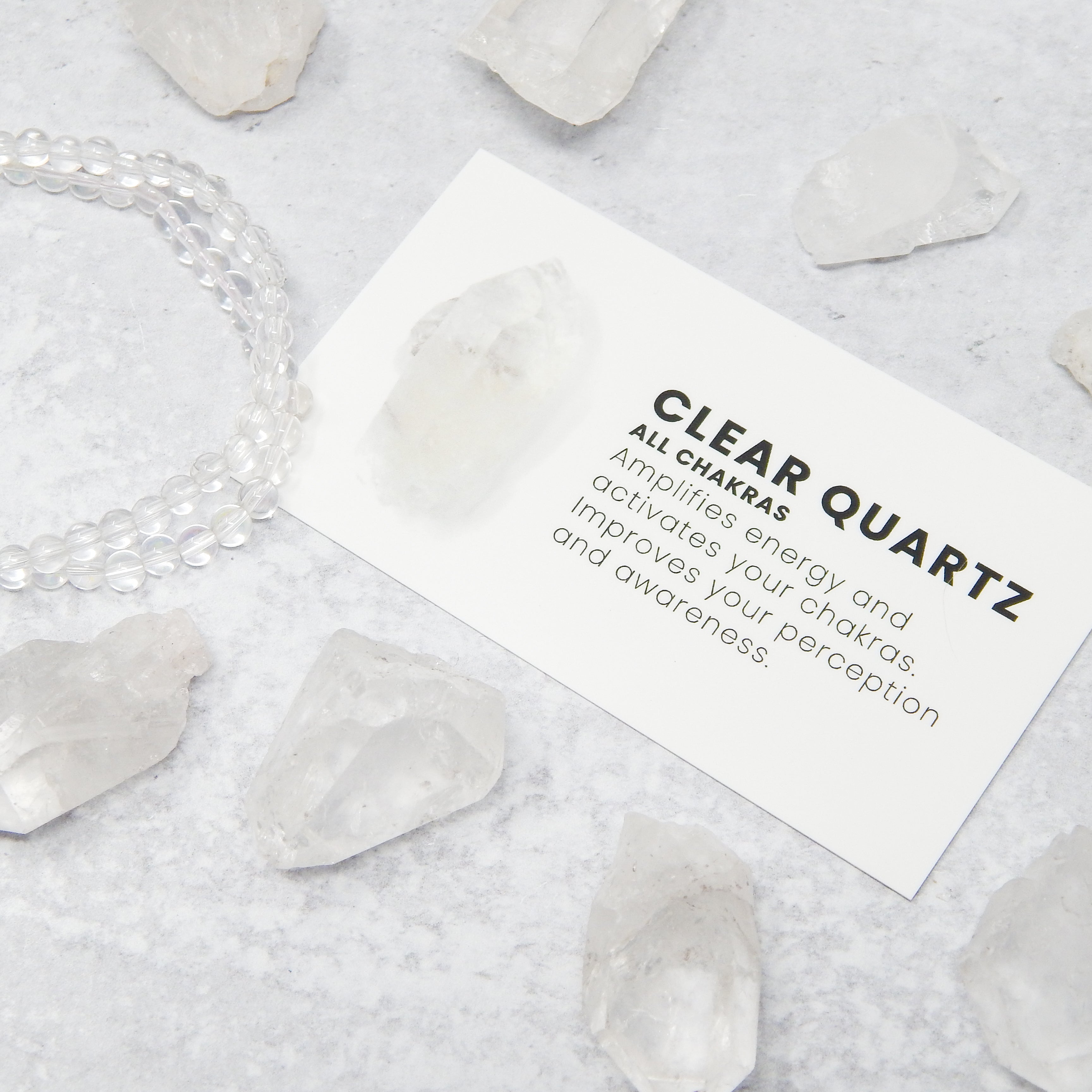Clear Quartz Bracelet