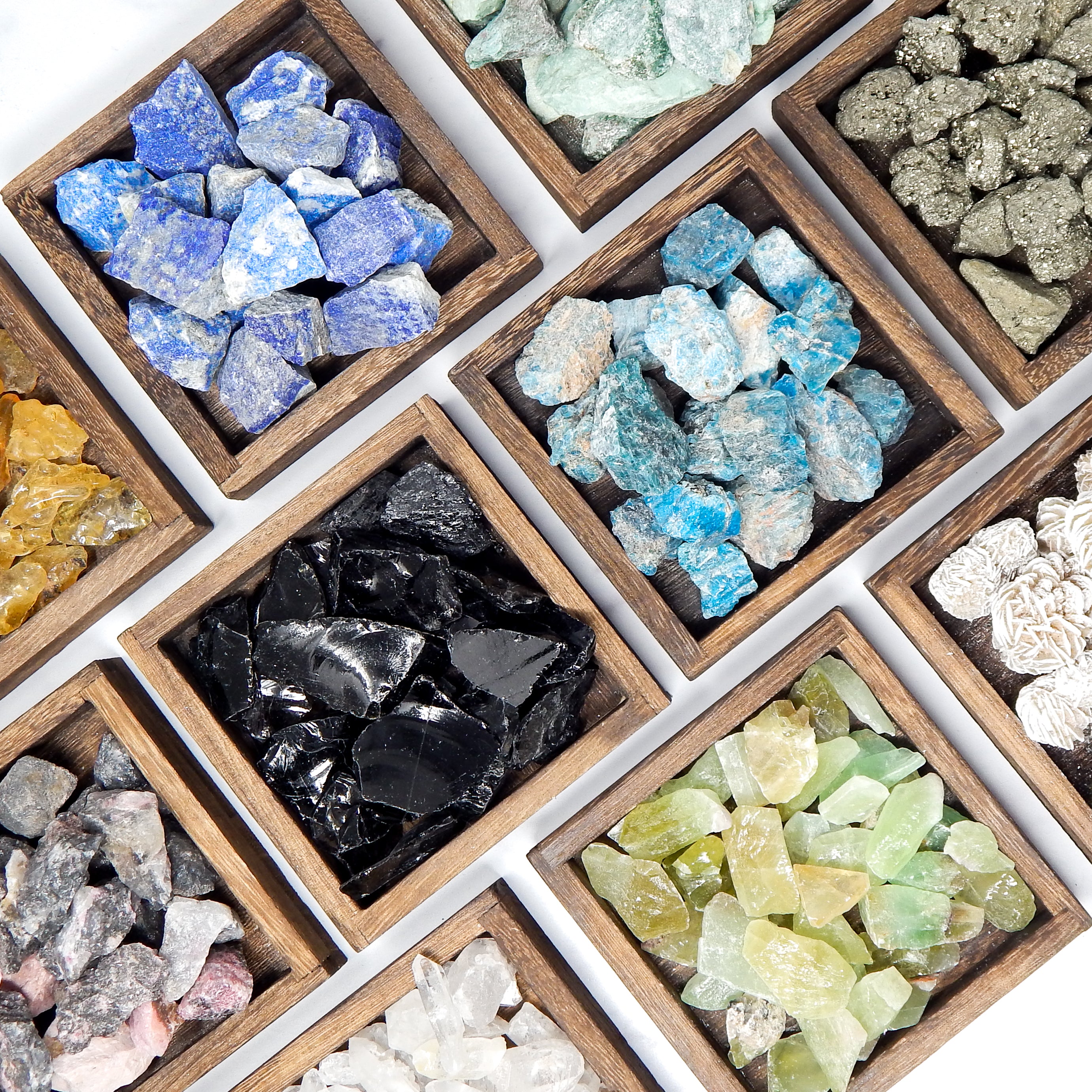 Healing Crystals Set 7 Chakra – Aida Shoreditch