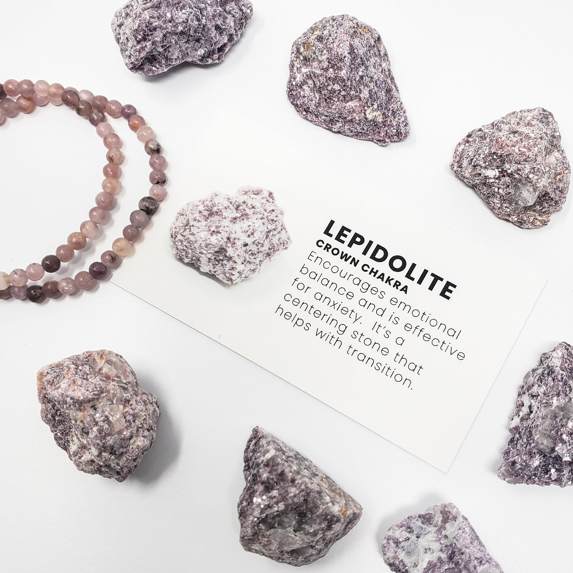 Lepidolite Bracelet