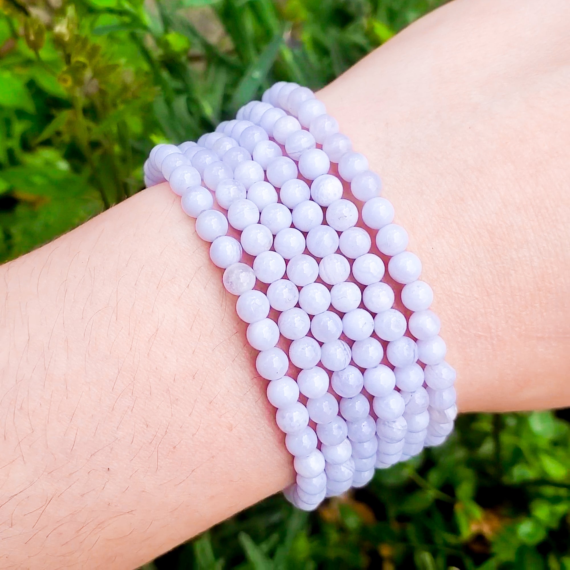 Blue Lace Agate Bracelet