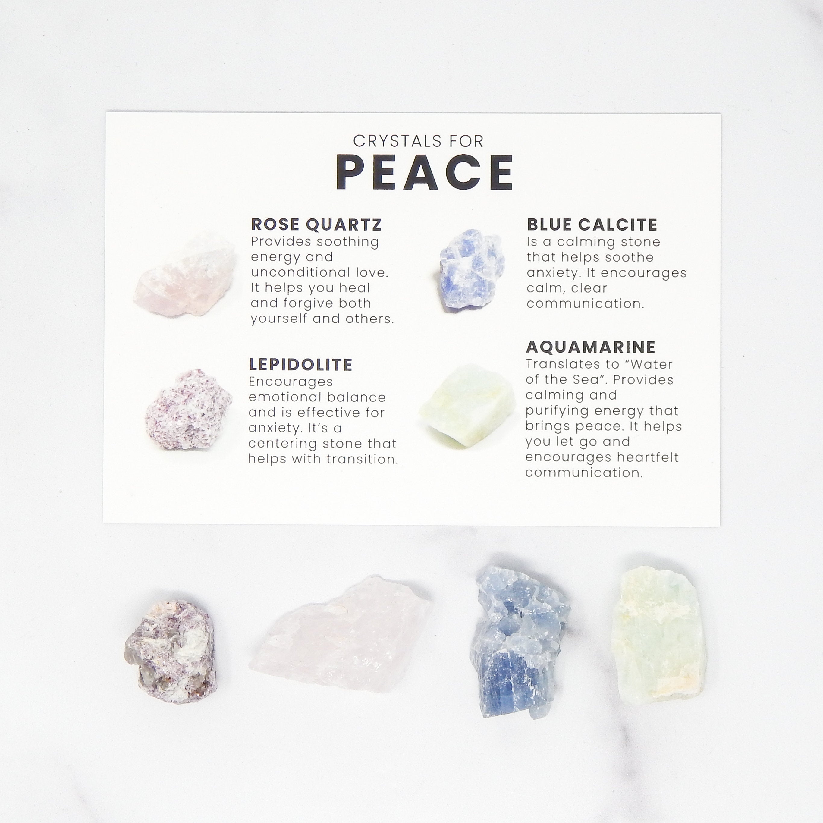 Crystals for Peace