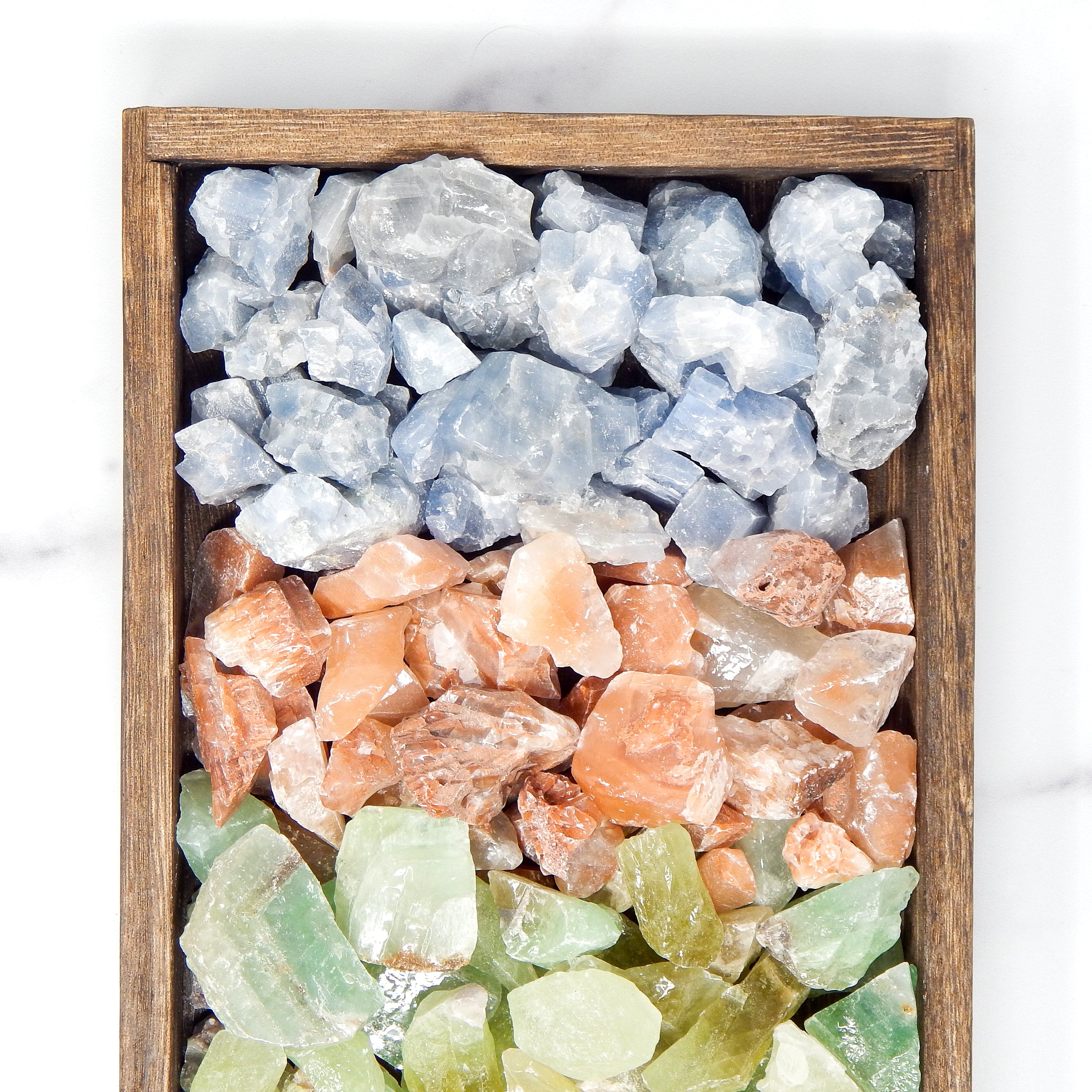 Calcite Crystal Healing Set