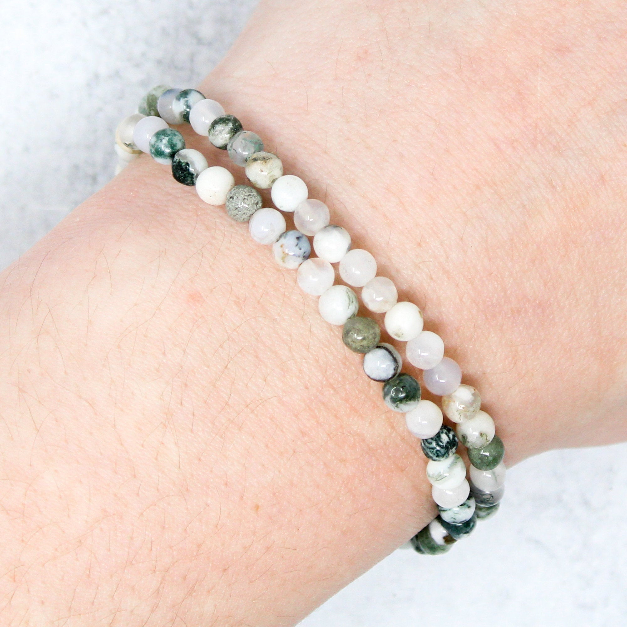 Tree Agate Bracelet